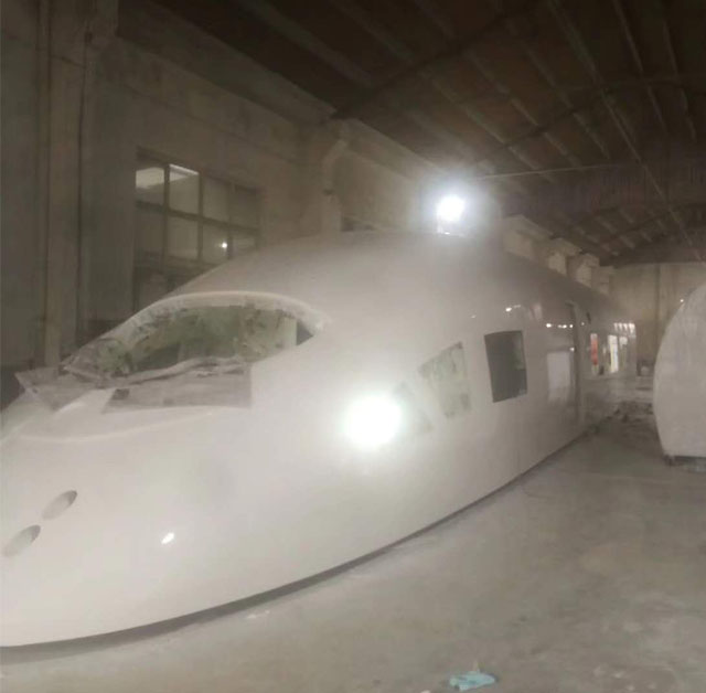 瑞金市高铁模型